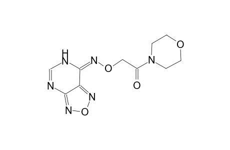 [1,2,5]oxadiazolo[3,4-d]pyrimidin-7(6H)-one, O-[2-(4-morpholinyl)-2-oxoethyl]oxime, (7E)-