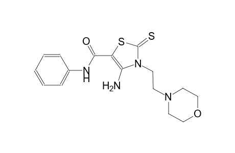 5-thiazolecarboxamide, 4-amino-2,3-dihydro-3-[2-(4-morpholinyl)ethyl]-N-phenyl-2-thioxo-