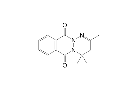 3,4,6,11-Tetrahydro-2,4,4-trimethyl-6,11-dioxo[1,2,3]triazino[1,2-b]phthalazine