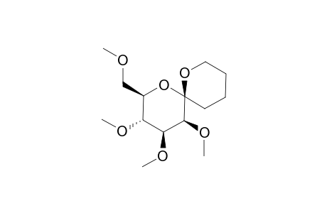 1,5-ANHYDRO-2,3,4-TRIDEOXY-6,7,8,10-TETRA-O-METHYL-BETA-D-MANNO-DEC-5-ULOPYRANOSIDE