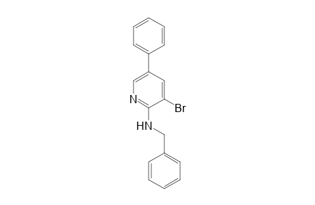 N-Benzyl-N-(3-bromo-5-phenylpyridin-2-yl)amine
