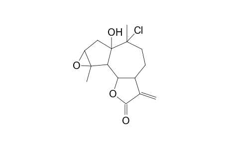 10.alpha.-Chloro-1.beta.-hydroxy-3.alpha.,4.alpha-epoxyarglabin