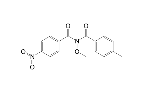 N-Methoxy-N-(4-methylbenzoyl)-4-nitrobenzamide