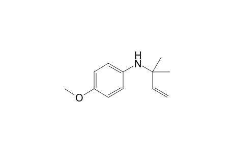 N-(1',1'-dimethylallyl)-4-methoxy-aniline