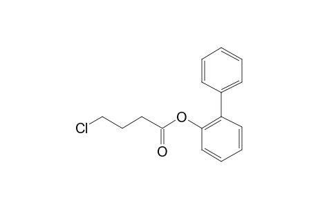 4-Chlorobutyric acid, 2-biphenyl ester