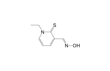 (3E)-1-ethyl-2-sulfanylidene-3-pyridinecarboxaldehyde oxime