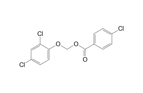 (2,4-dichlorophenoxy)methanol, p-chlorobenzoate