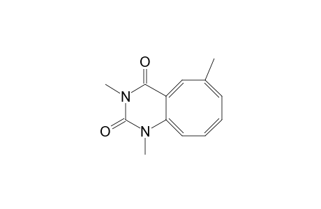 1,3,6-Trimethylcyclooctapyrimidine-2,4-dione
