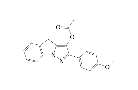3-Acetoxy-2-(4-methoxyphenyl)-4H-pyrazolo[1,5-a]indole