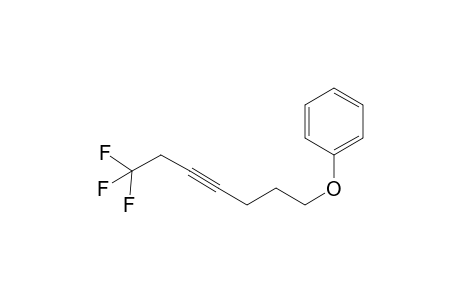 ((7,7,7-Trifluorohept-4-yn-1-yl)oxy)benzene