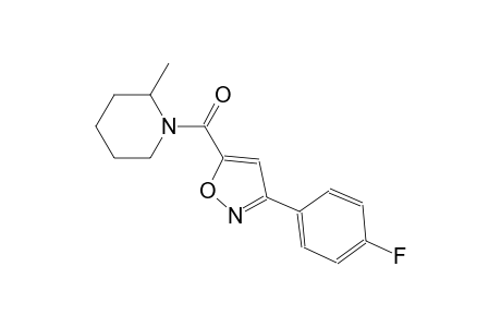 piperidine, 1-[[3-(4-fluorophenyl)-5-isoxazolyl]carbonyl]-2-methyl-