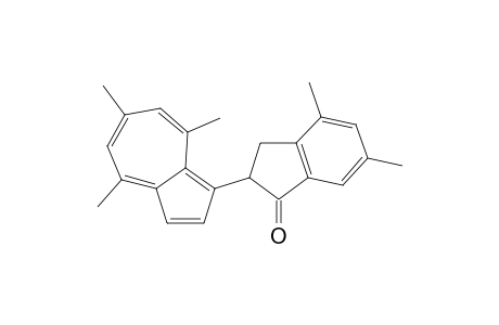 4,6-Dimethyl-2,3-dihydro-2-(4,6,8-trimethyl-1-azulenyl)-1H-inden-1-one