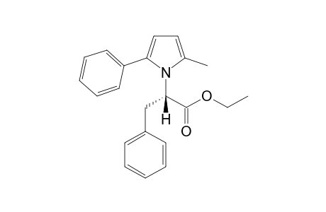 Ethyl Ester of (S)-2-(2-Methyl-5-phenyl-1H-pyrrol-1-yl)-3-phenylpropionic Acid