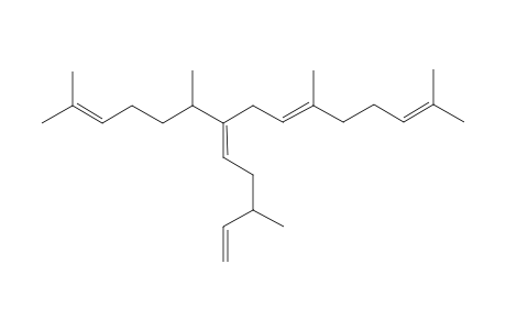 (6E,9E)-2,6,10,14-tetramethyl-9-(3-methylpent-4-en-1-ylidene)pentadeca-2,6,13-triene