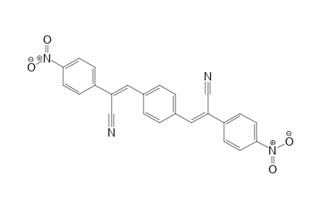 Benzeneacetonitrile, .alpha.,.alpha.'-[1,4-phenylenedimethylidyne]bis[4-nitro-