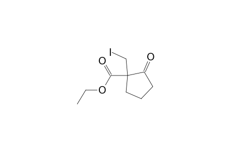 Ethyl 1-(iodomethyl)-2-oxocyclopentane-1-carboxylate