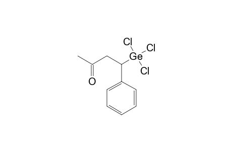4-Phenyl-4-(trichlorogermyl)-2-butanone