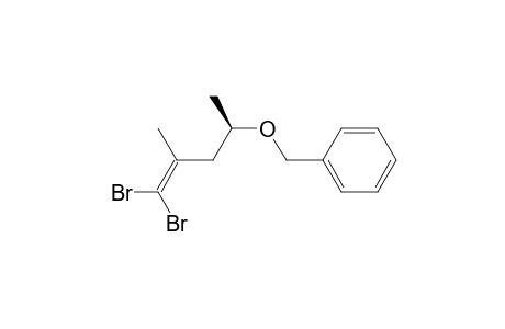 Benzene, [[(4,4-dibromo-1,2-dimethyl-3-butenyl)oxy]methyl]-, [R-(R*,S*)]-