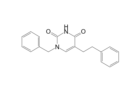 1-Benzyl-5-[(E)-2-phenylethyl]uracil