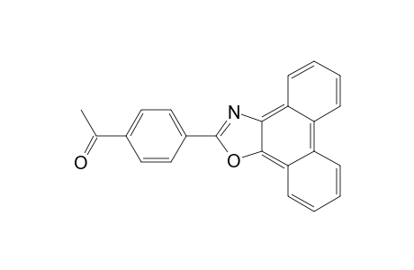 Ethanone, 1-(4-phenanthro[9,10-d]oxazol-2-ylphenyl)-