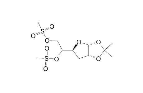 .alpha.-D-ribo-Hexofuranose, 3-deoxy-1,2-O-(1-methylethylidene)-, dimethanesulfonate