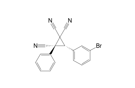 (2R,3R)-3-(3-Bromophenyl)-2-phenylcyclopropane-1,1,2-tricarbonitrile