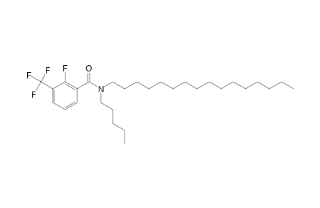 Benzamide, 2-fluoro-3-trifluoromethyl-N-pentyl-N-hexadecyl-