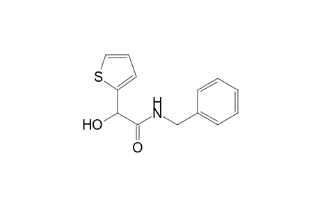 2-Hydroxy-N-(phenylmethyl)-2-thiophen-2-ylacetamide