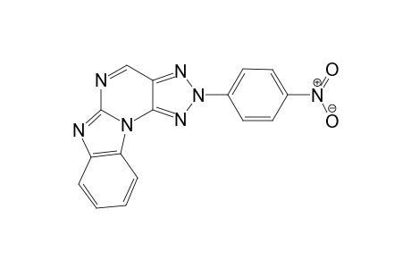 2-(4-Nitrophenyl)-2H-benzo[4,5]imidazo[1,2-a][1,2,3]triazolo-[4,5-e]pyrimidine