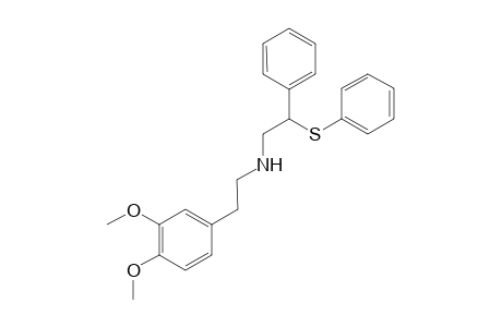 N-[2'-(Phenylthio)-2'-phenylethyl]-3,4-dimethoxyphenyl-ethylamine