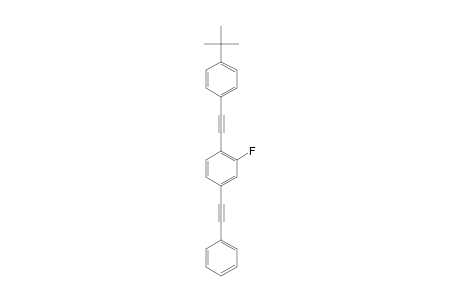 1-[2-(4-tert-Butylphenyl)ethynyl]-2-fluoro-4-(2-phenylethynyl)benzene