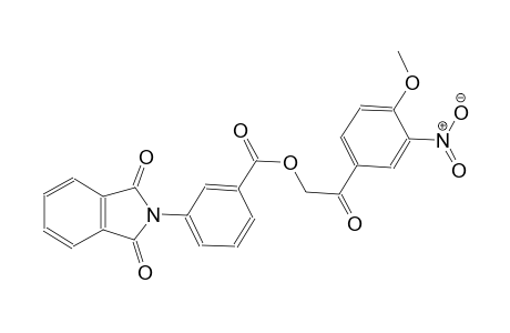 benzoic acid, 3-(1,3-dihydro-1,3-dioxo-2H-isoindol-2-yl)-, 2-(4-methoxy-3-nitrophenyl)-2-oxoethyl ester