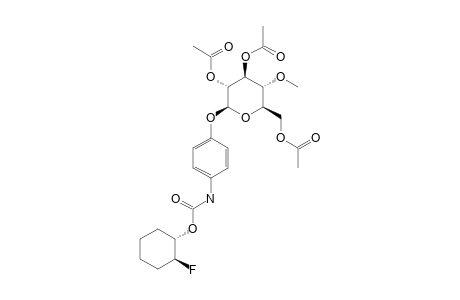 (-)-TRANS-2-FLUOROCYCLOHEXYL-N-[PARA-(4'-METHYL-BETA-D-GLUCOPYRANOACETYL)]-PHENYLCARBAMATE