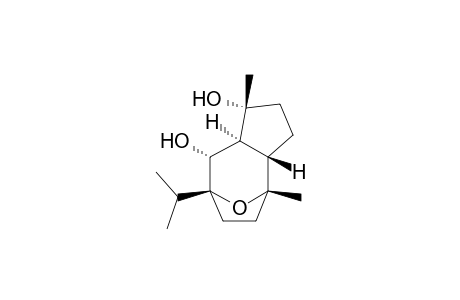 4,7-Epoxyazulene-1,8-diol, decahydro-1,4-dimethyl-7-(1-methylethyl)-, (1.alpha.,3a.beta.,4.beta.,7.beta.,8.alpha.,8a.alpha.)-(.+-.)-
