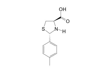 4-Thiazolidinecarboxylicacid,2-(p-tolyl)-