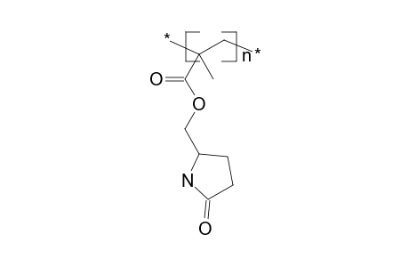 Poly(5-oxo-2-pyrrolidinylmethyl methacrylate)