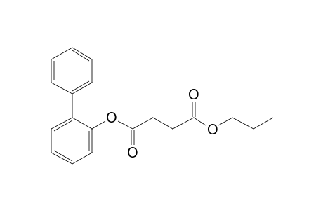 Succinic acid, 2-phenylphenyl propyl ester