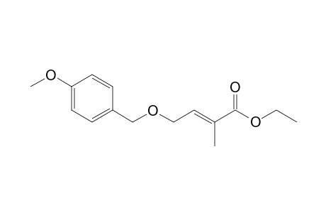 Ethyl (E)-4-(4-Methoxyphenyl)methoxy-2-methylbut-2-enoate