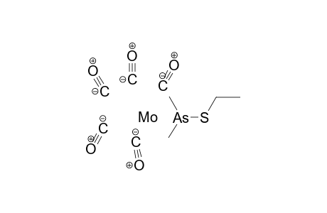 Molybdenum ethylsulfanyl(dimethyl)arsane pentacarbonyl