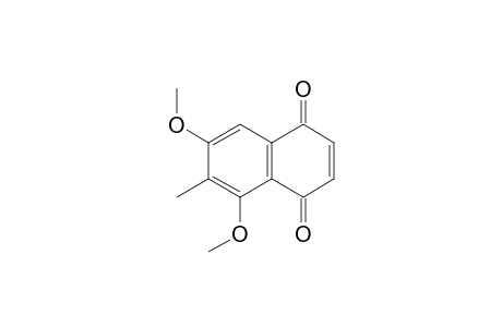 5,7-Dimethoxy-6-methyl-1,4-naphthoquinone