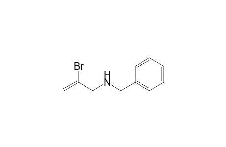 2-Bromanyl-N-(phenylmethyl)prop-2-en-1-amine