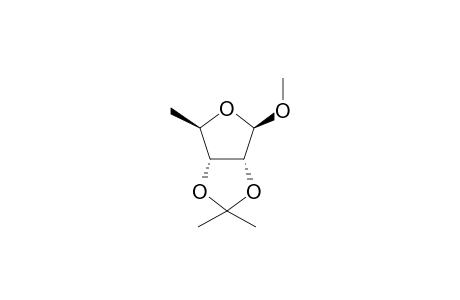 (3aR,4R,6R,6aR)-4-methoxy-2,2,6-trimethyl-3a,4,6,6a-tetrahydrofuro[4,3-d][1,3]dioxole