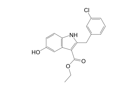 Ethyl 2-(3-Chlorobenzyl)-5-hydroxy-1H-indole-3-carboxylate