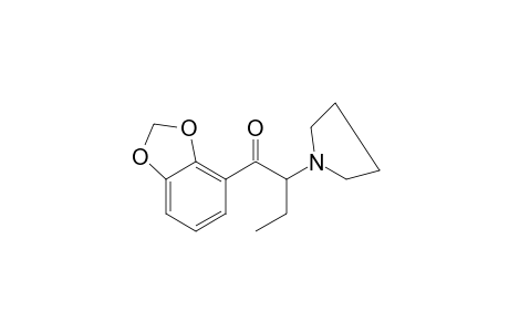1-(benzo[d][1,3]dioxol-4-yl)-2-(pyrrolidin-1-yl)butan-1-one