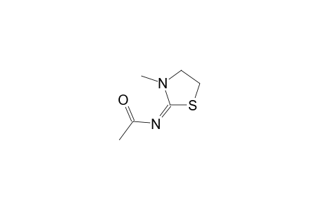 N-(3-methylthiazolidin-2-ylidene)acetamide