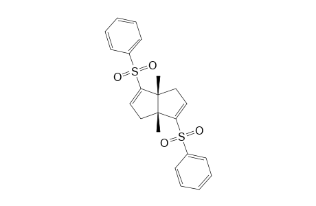 1,5-DIMETHYL-2,6-BIS-(PHENYLSULFONYL)-BICYCLO-[3.3.0]-OCTA-2,6-DIENE