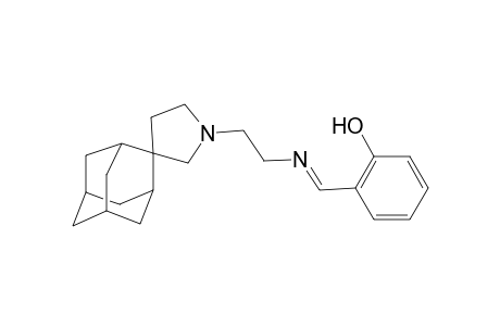 1'-[2-(SALICYLIDENEAMINO)ETHYL]SPIRO[ADAMANTANE-2,3'-PYRROLIDINE]