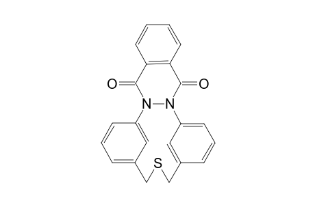12H,14H-7,11:15,19-Dimetheno[1,8,9]thiadiazacyclopentadecino[8,9-b]phthalazine-5,21-dione