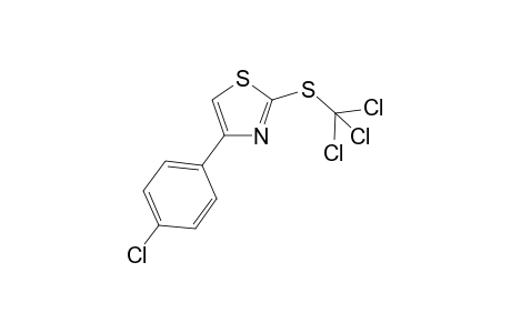 4-(4-Chlorophenyl)-2-(trichloromethylsulfanyl)thiazole
