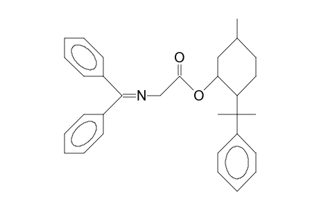 (-)-8-Phenyl-menthan-3-yl N-(diphenyl-methylene) -glycinate